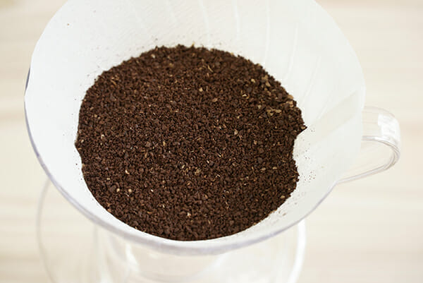 中挽きから中細挽きのコーヒー粉がおすすめです。