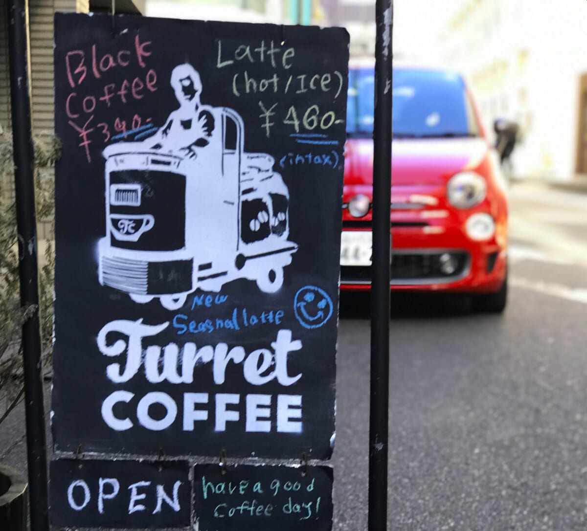 Turret COFFEE 店頭